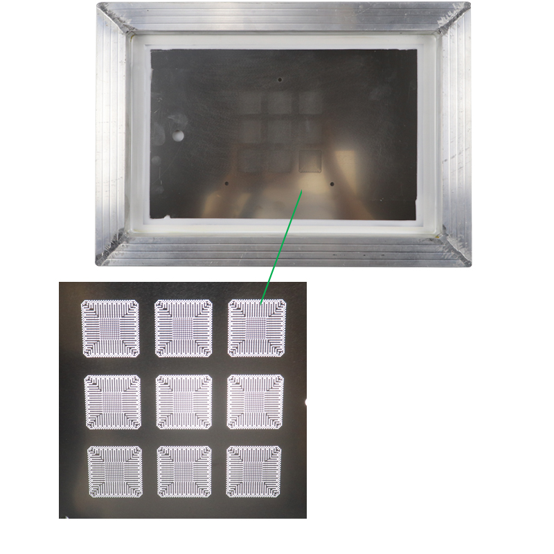 SMT高精度电铸激光蚀刻钢网