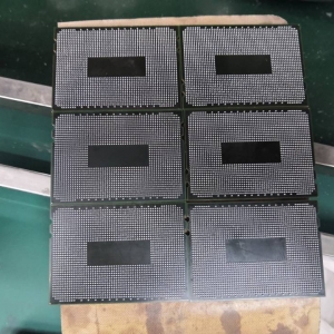 CPU芯片植球保护作业