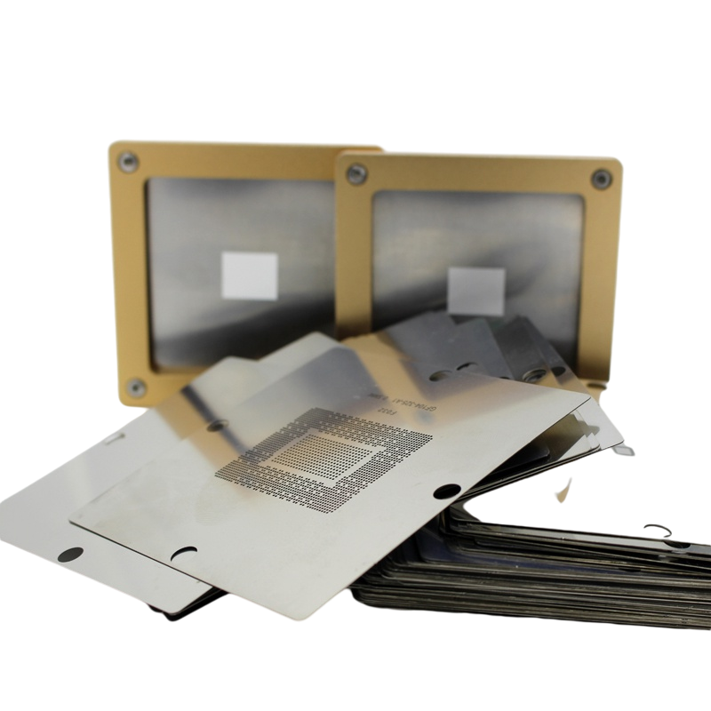 专业定制各规格植球下锡钢网